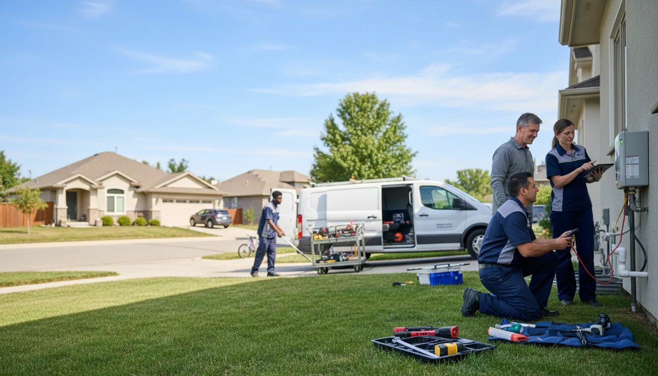 Tankless water heater service in Ryde, CA